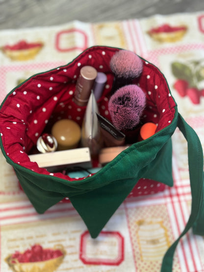 The Strawberry Makeup Bag. *PREORDER*