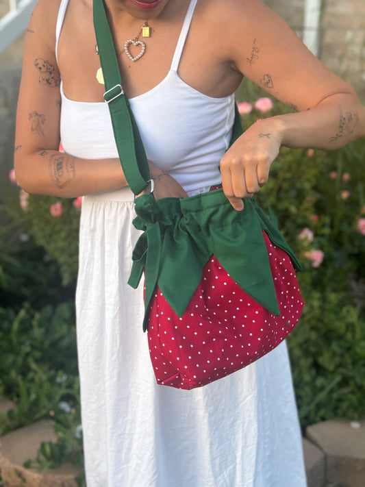 The Everyday Strawberry Bag. *PREORDER*