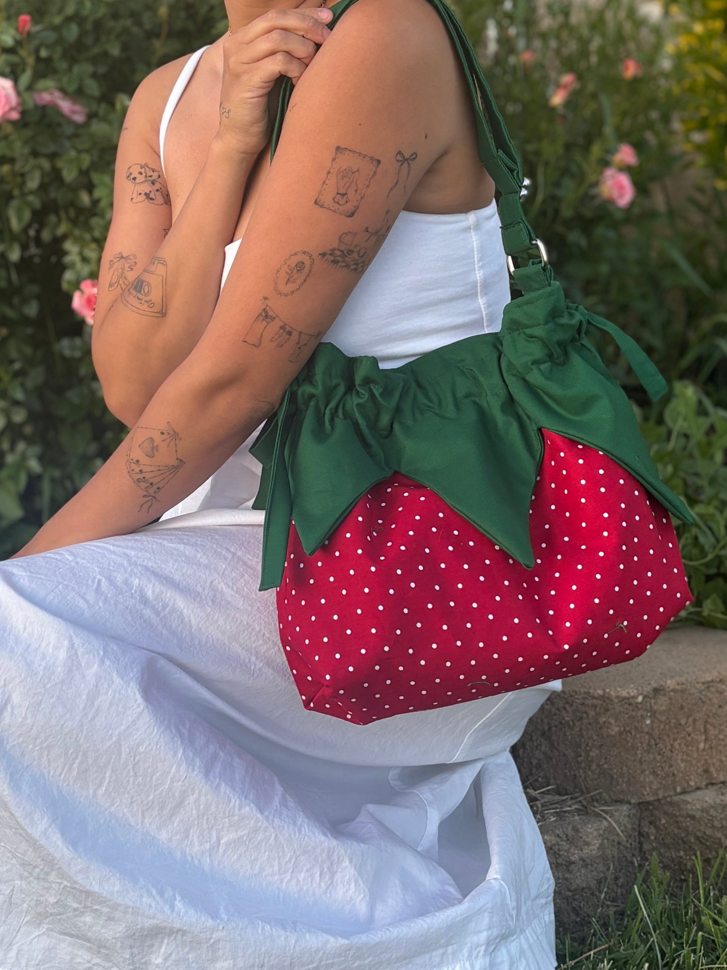 The Everyday Strawberry Bag. *PREORDER*