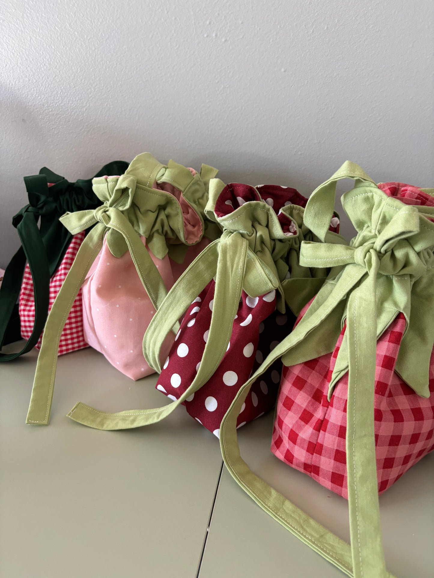 Strawberry Forever in Polka Dot Pink.