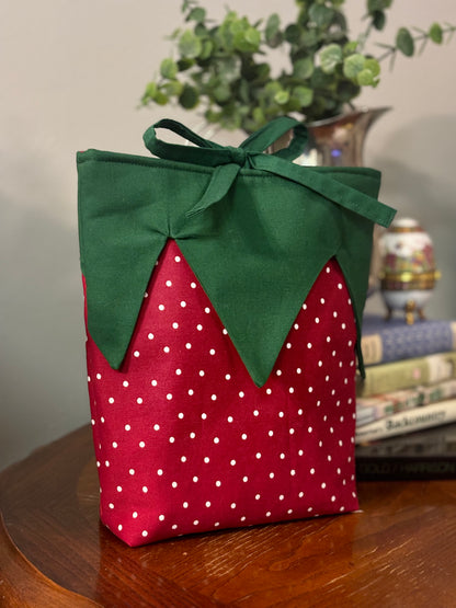 The Strawberry Book Sleeve. *PREORDER*