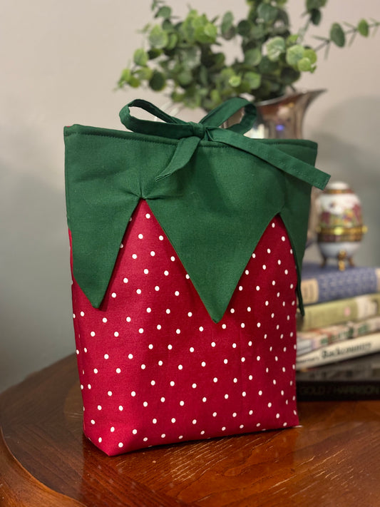 The Strawberry Book Sleeve. *PREORDER*
